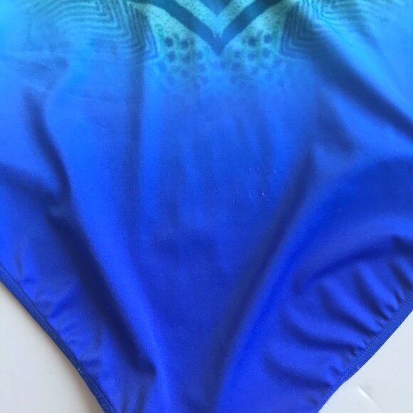 SUNFLAIR Bathing Suit & Dress/Skirt/Cover Up, 2 pces red blue gold brown 8/10 D - Picture 16 of 16